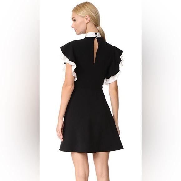 CINQ a' SEPT NWT'S SEXY SECRETARY CLASSY YET SEXY LITTLE BLACK DRESS | Size 6 - Picture 5 of 16